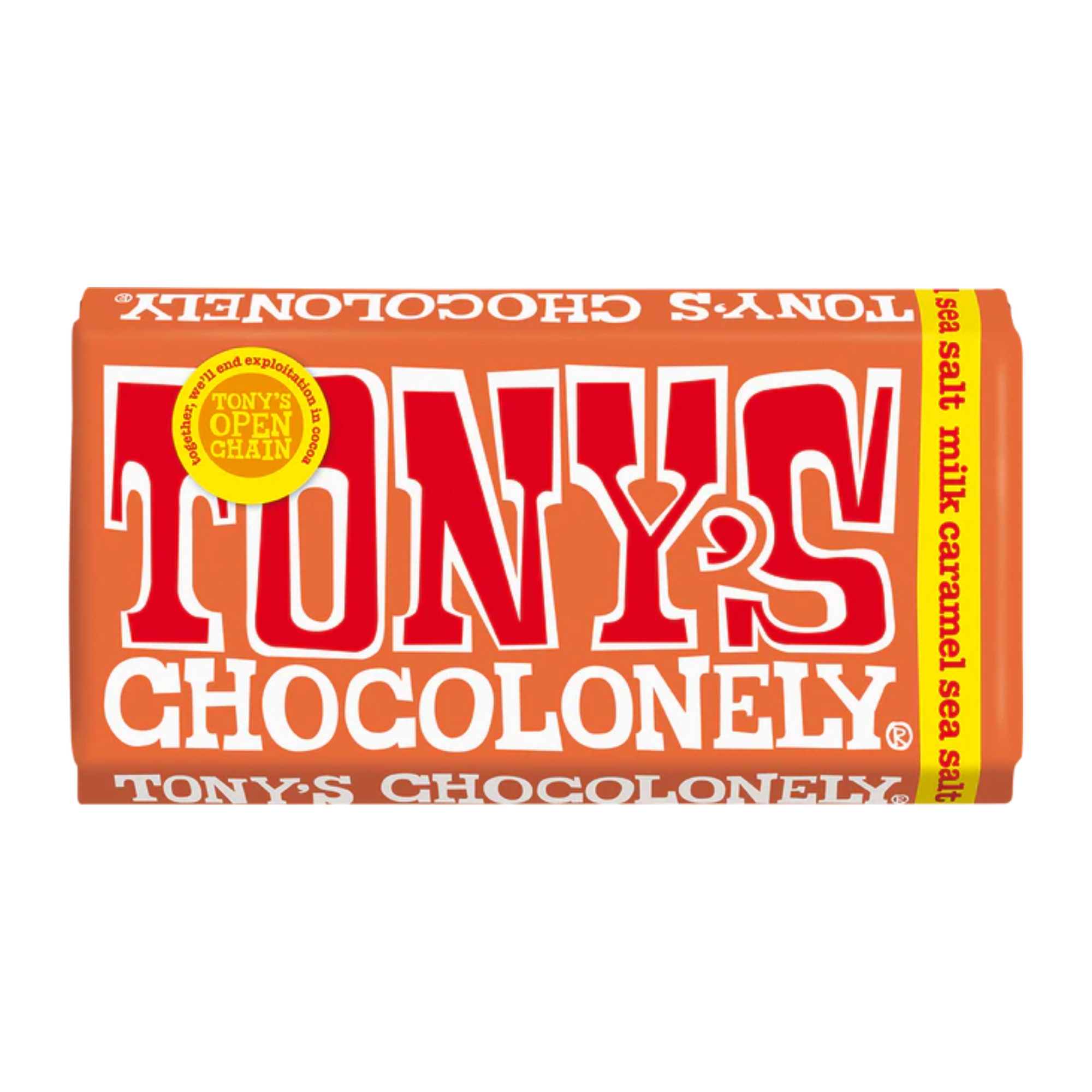 Tony's Chocolonely Milk Caramel Sea Salt 180g