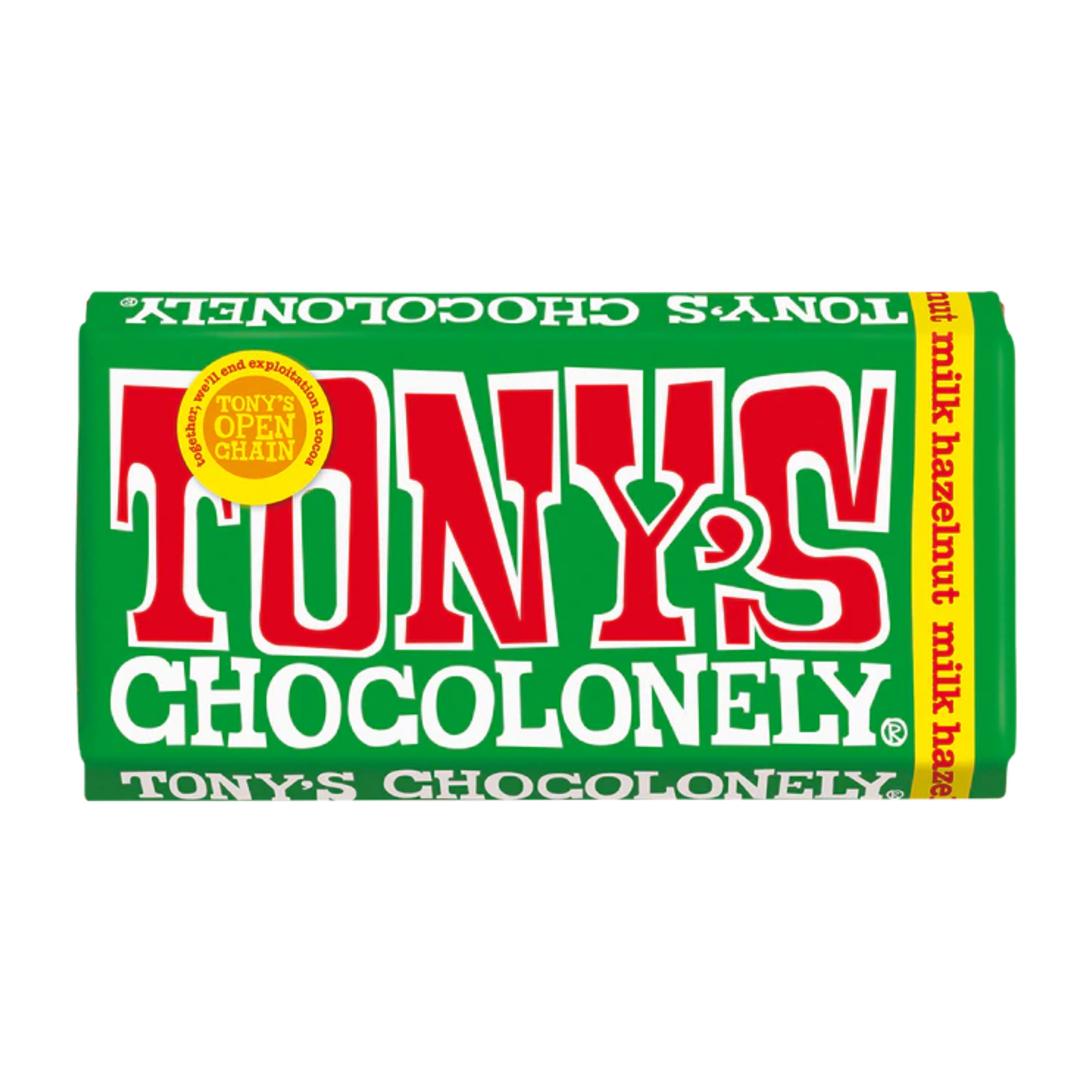 Tony's Chocolonely Milk Hazelnut 180g
