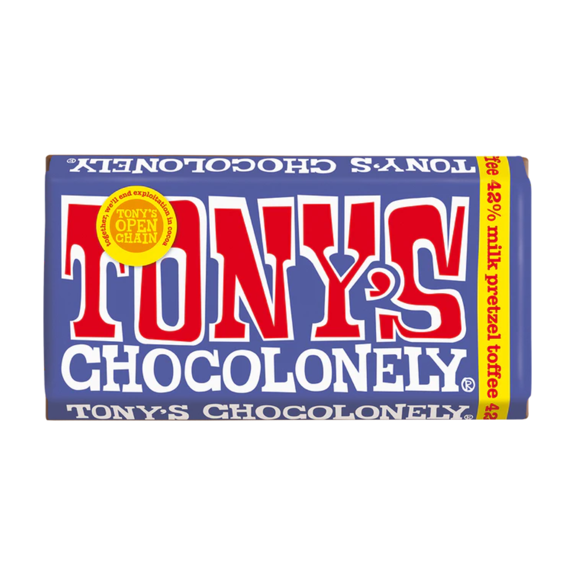 Tony's Chocolonely Dark Milk Prezel Toffee 180g