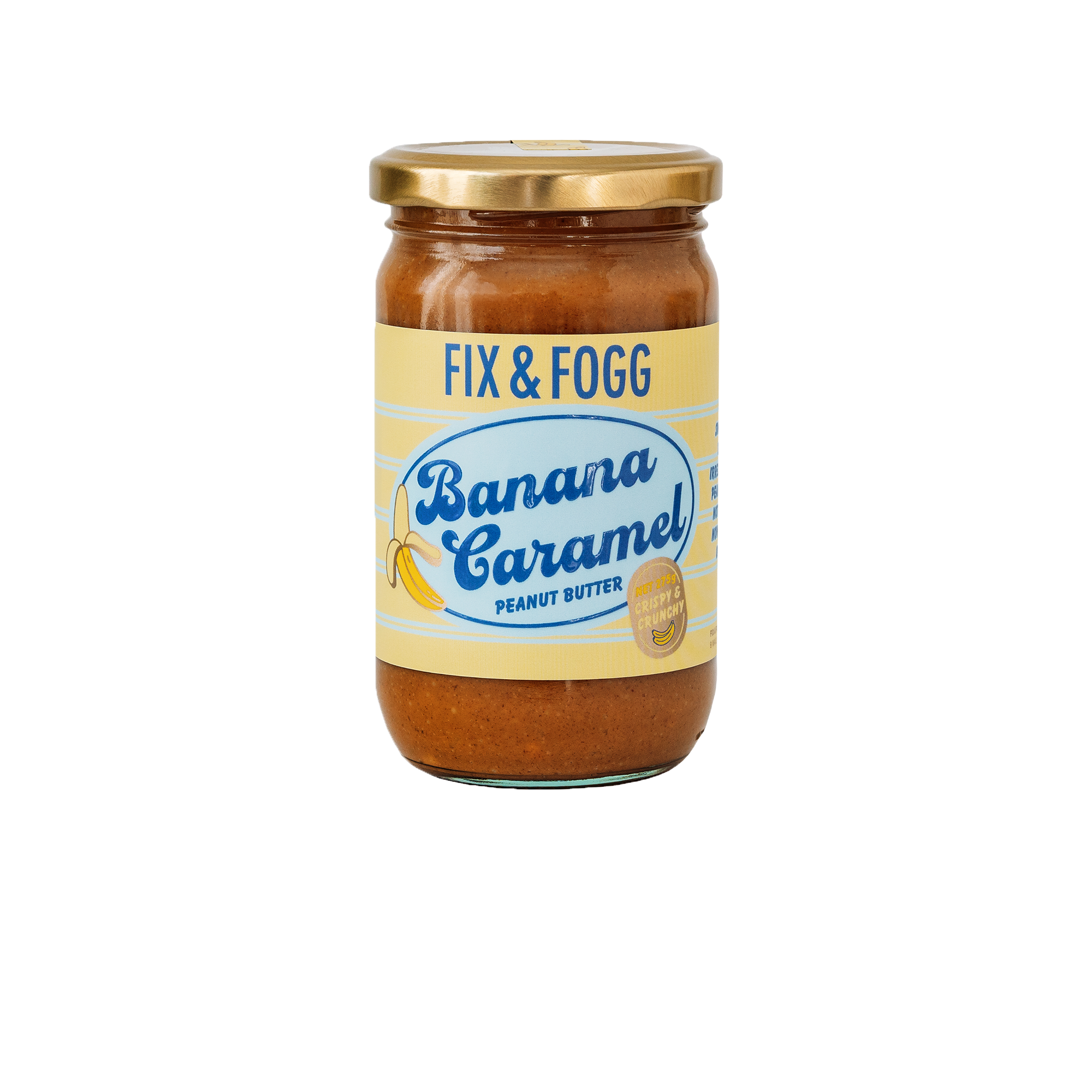 Fix & Fogg Banana Caramel Peanut Butter 275g