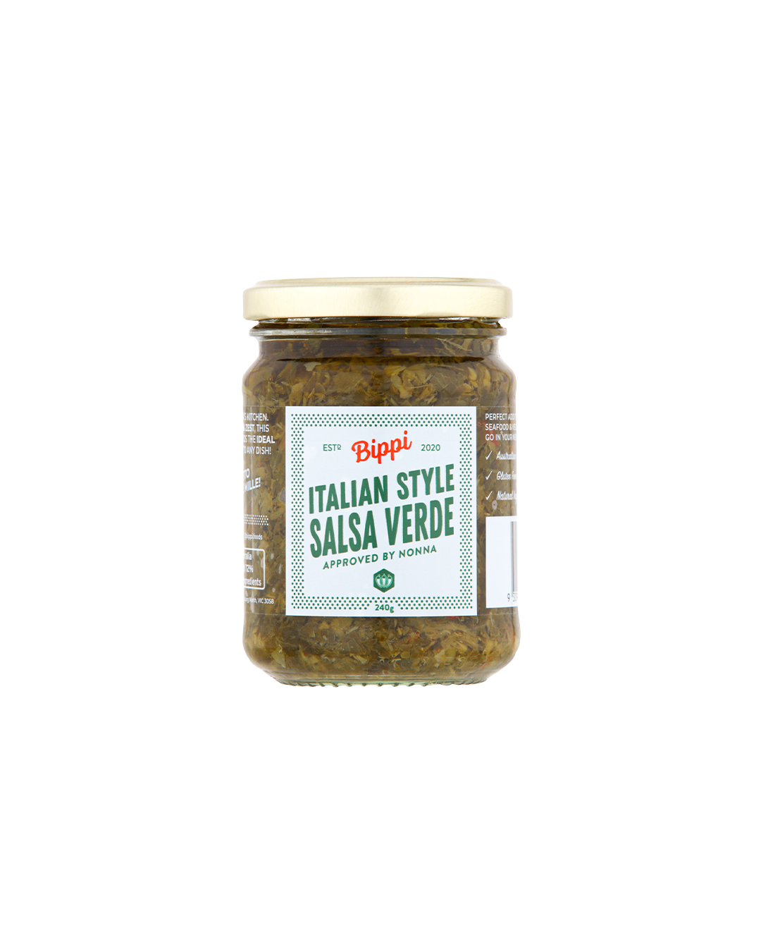 Bippi Italian Style Salsa Verde 240g