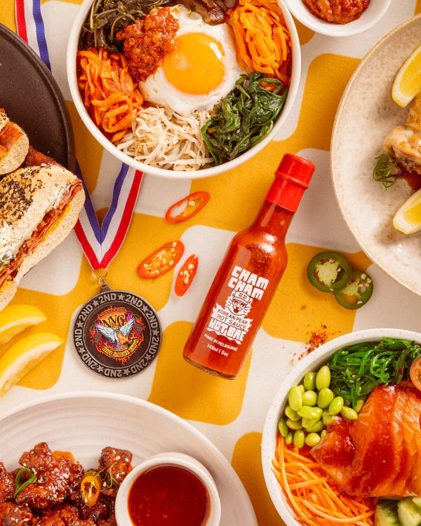 Cham Cham Hot Bae Korean Pear Hot Sauce 148ml