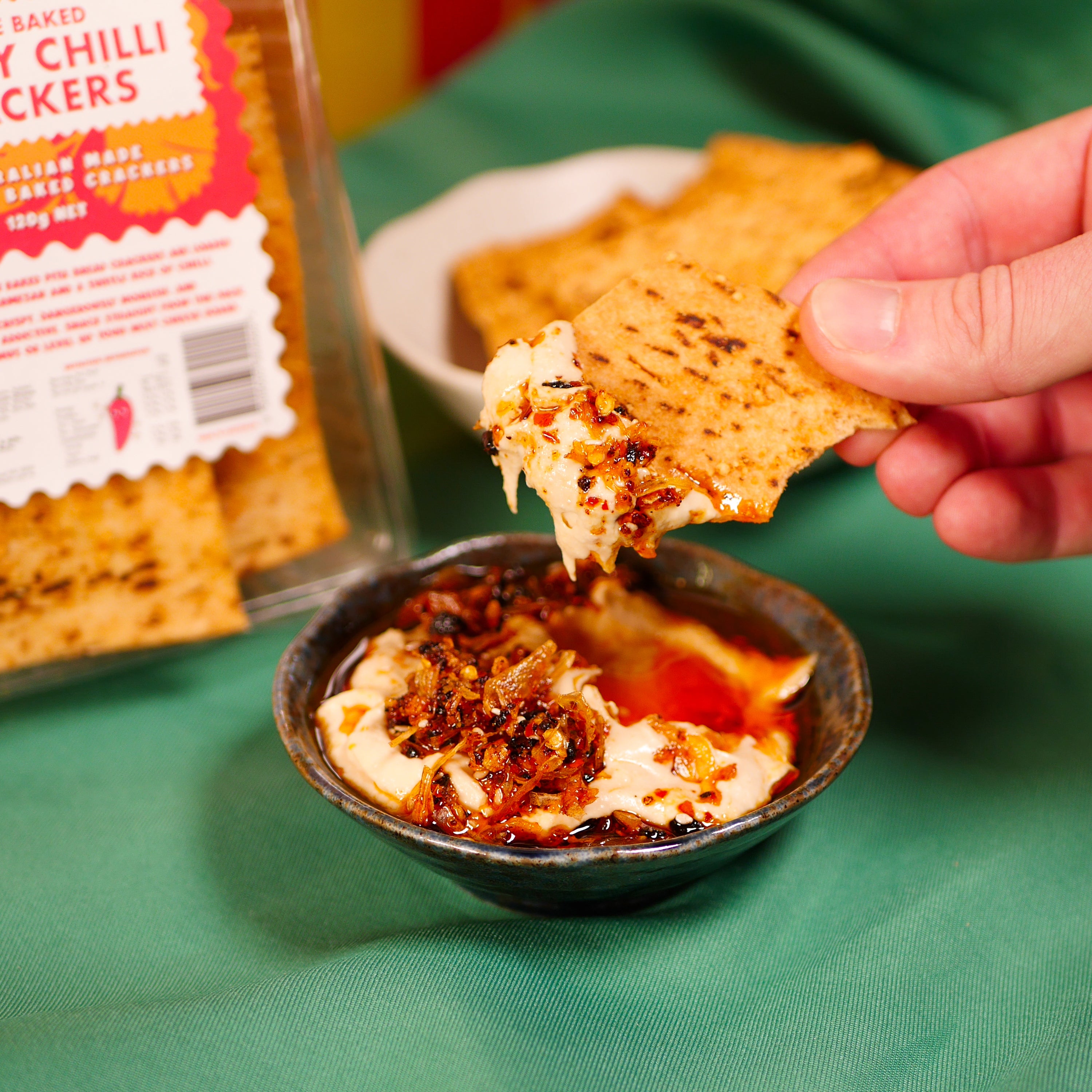 Chotto Motto Crispy Chilli Crackers 120g