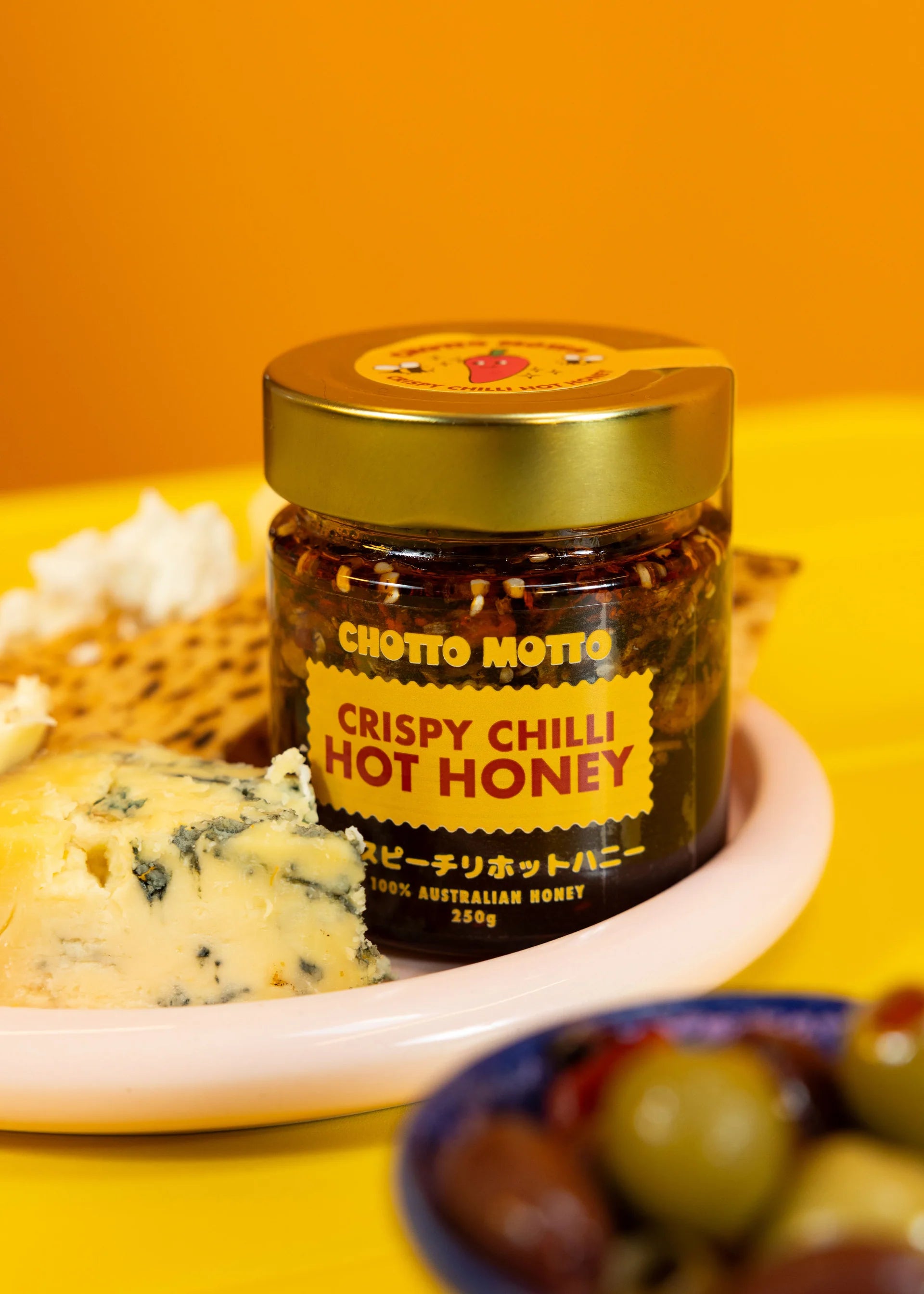 Chotto Motto Crispy Chilli Hot Honey 250g
