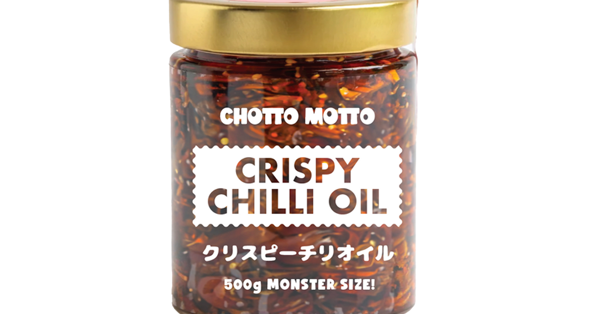 Chotto Motto Crispy Chilli Oil Monster Size 500g – REALLY GOOD PEOPLE