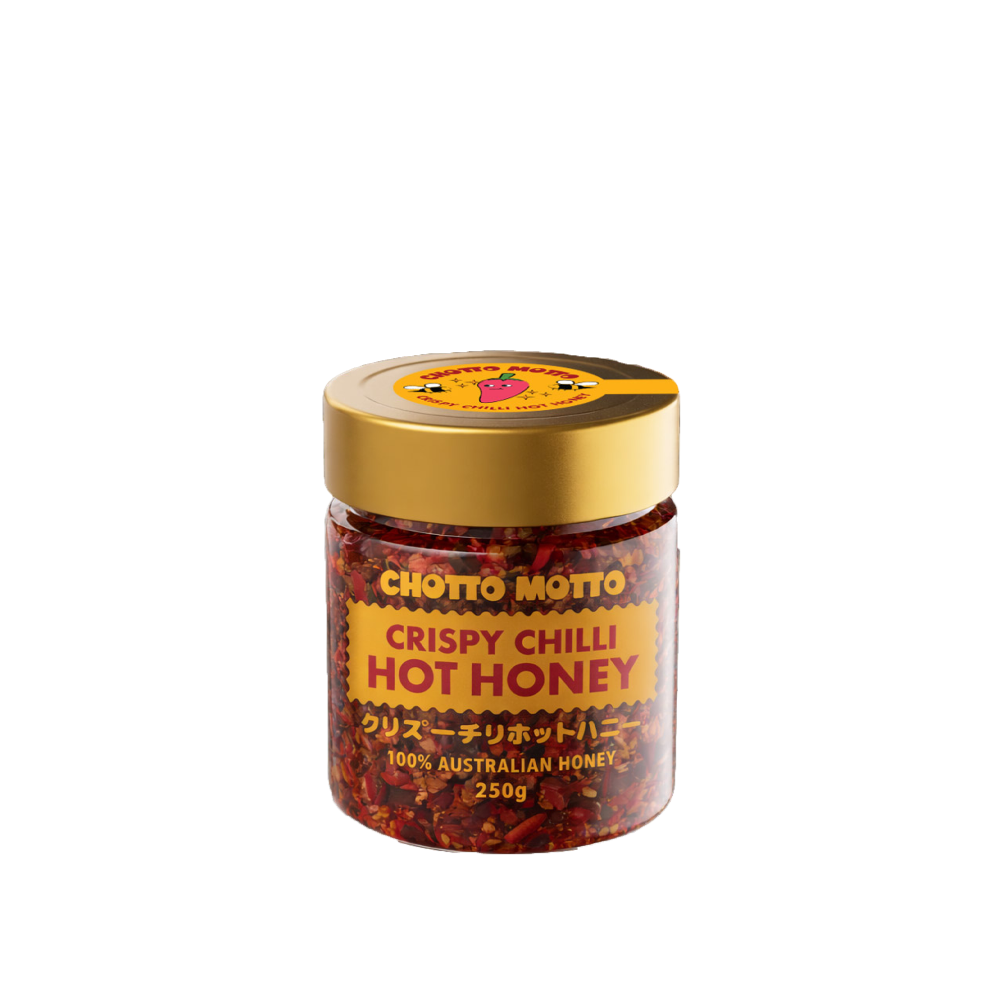 Chotto Motto Crispy Chilli Hot Honey 250g
