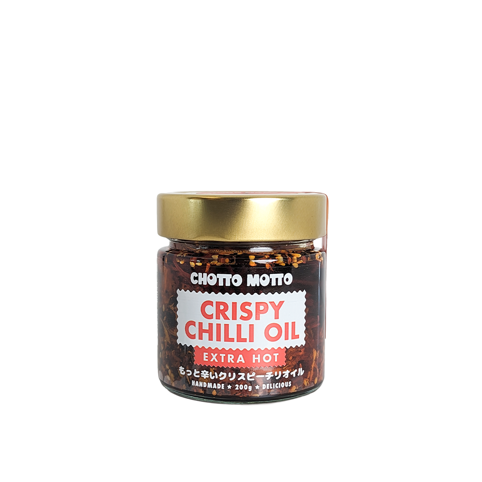 Chotto Motto Extra Hot Crispy Chilli Oil 200g