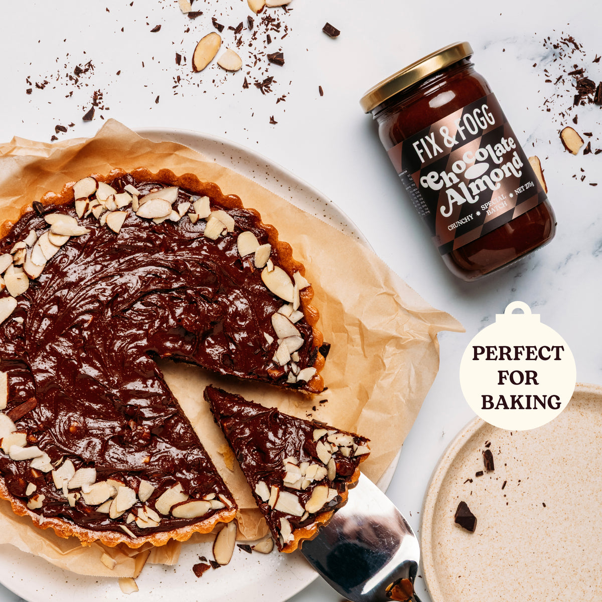 Fix & Fogg Chocolate Almond Butter - perfect for baking