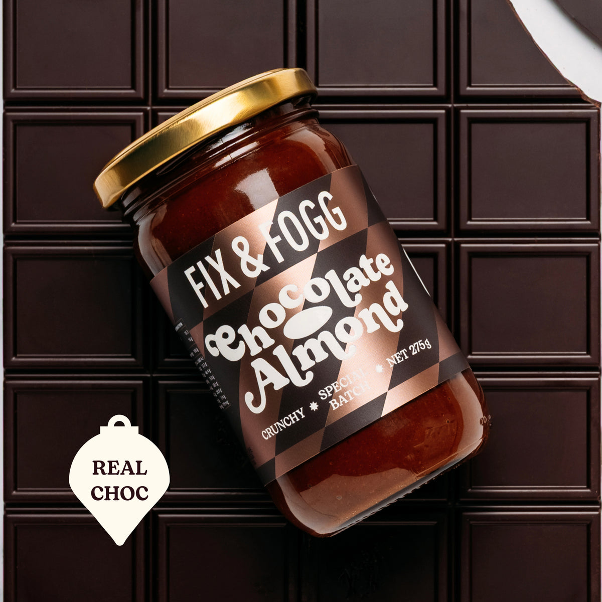 Fix & Fogg Chocolate Almond Butter - real choc