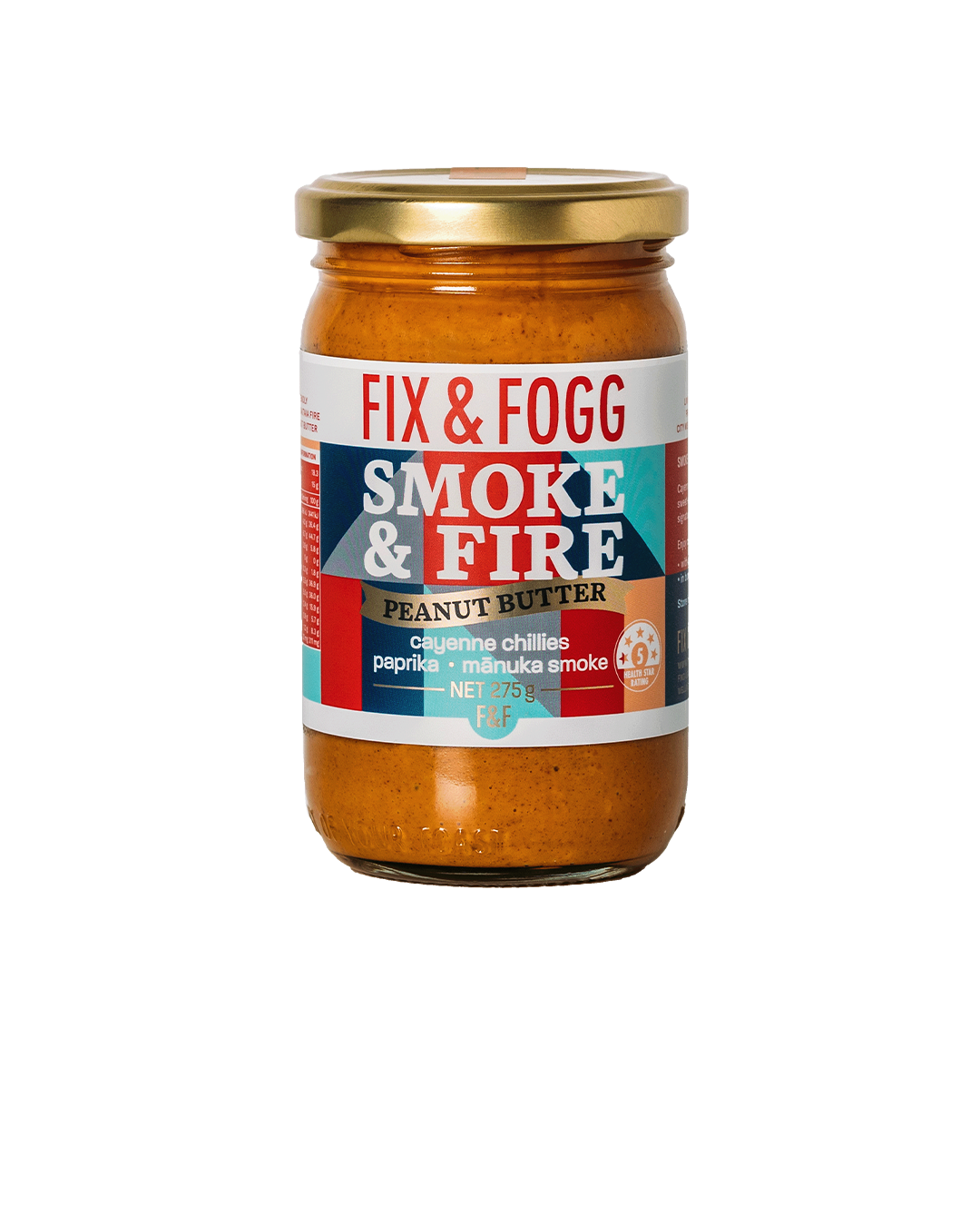 Fix & Fogg Smoke & Fire Peanut Butter 275g
