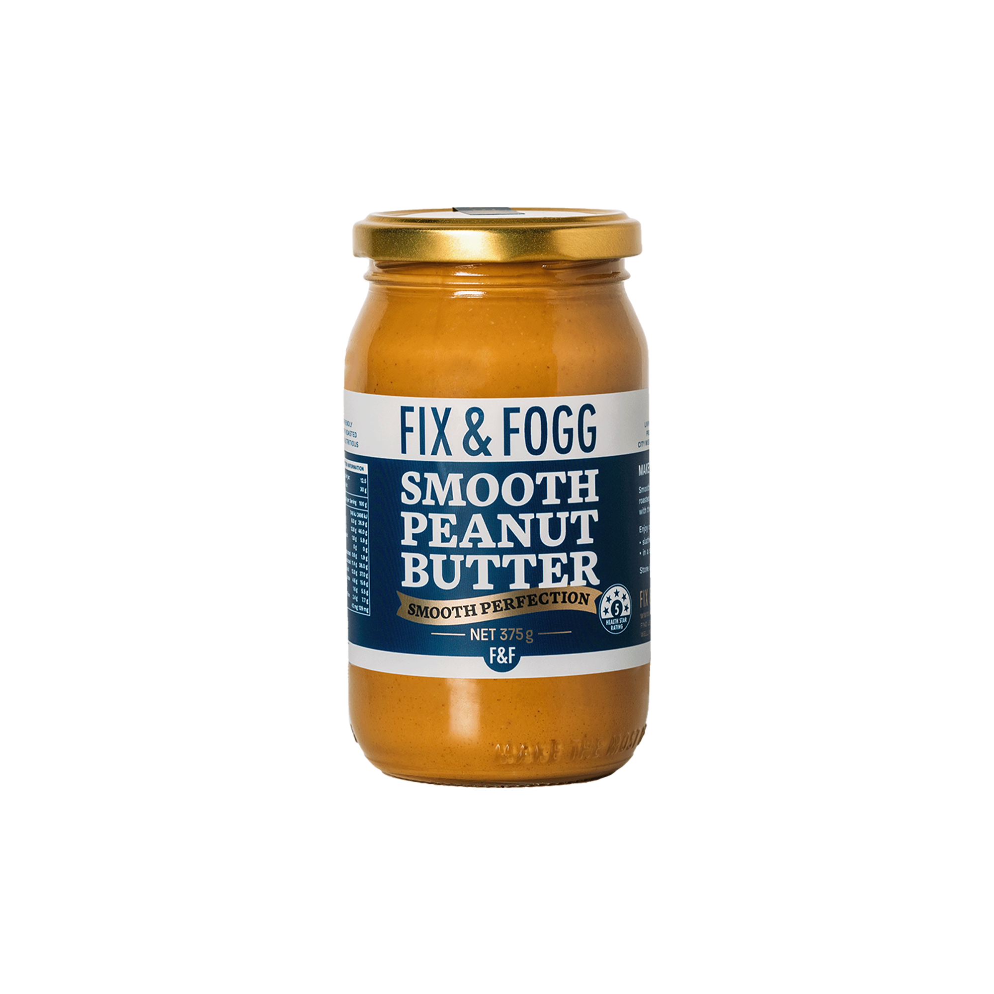Fix & Fogg Smooth Peanut Butter 375g