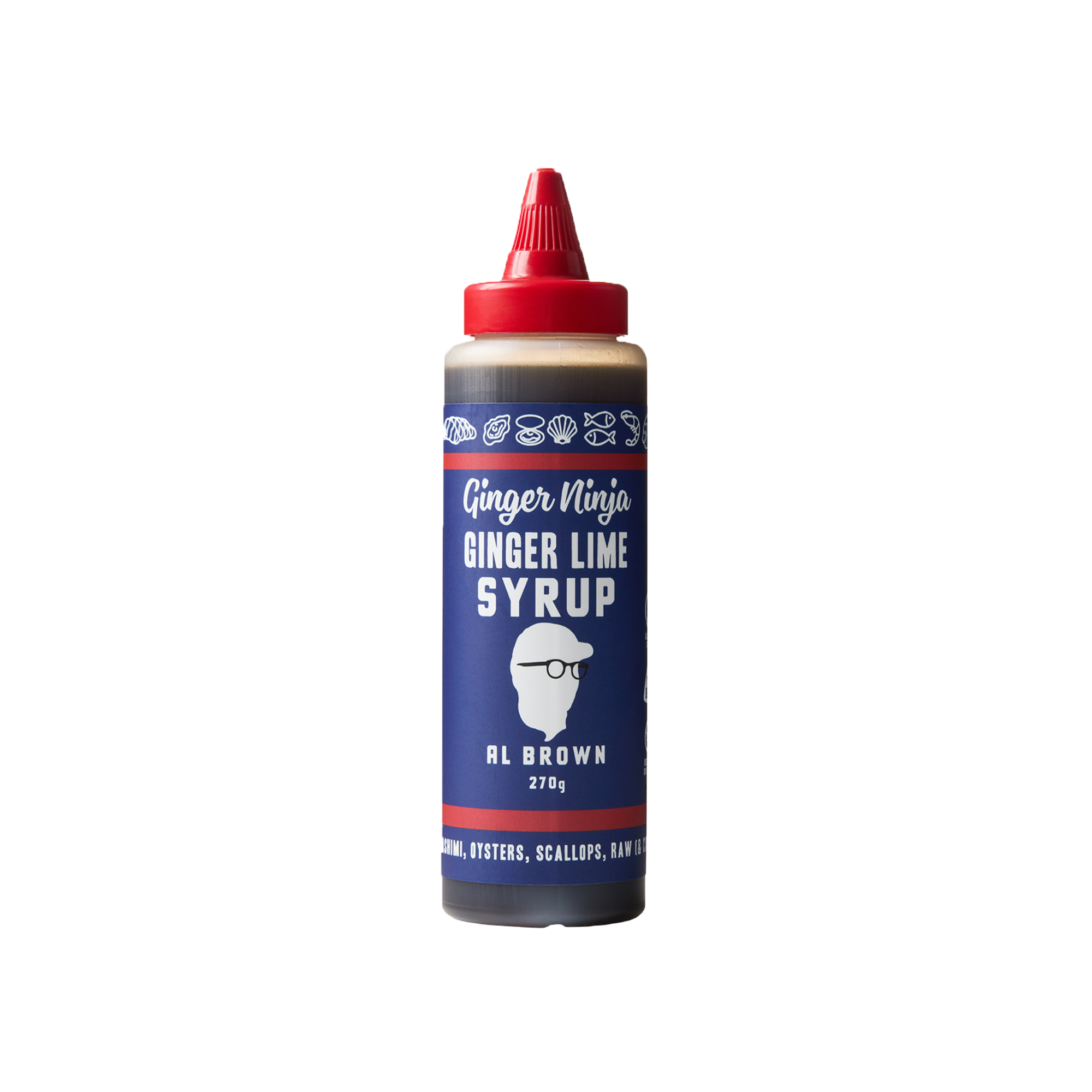 Al Brown Ginger Ninja Ginger Lime Syrup 270g