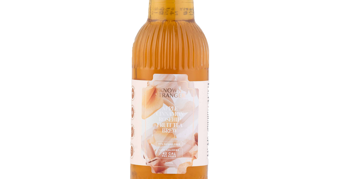 Known Stranger Fruit Tea Brew - Apple Cinnamon Rosehip 300ml (Pack of ...