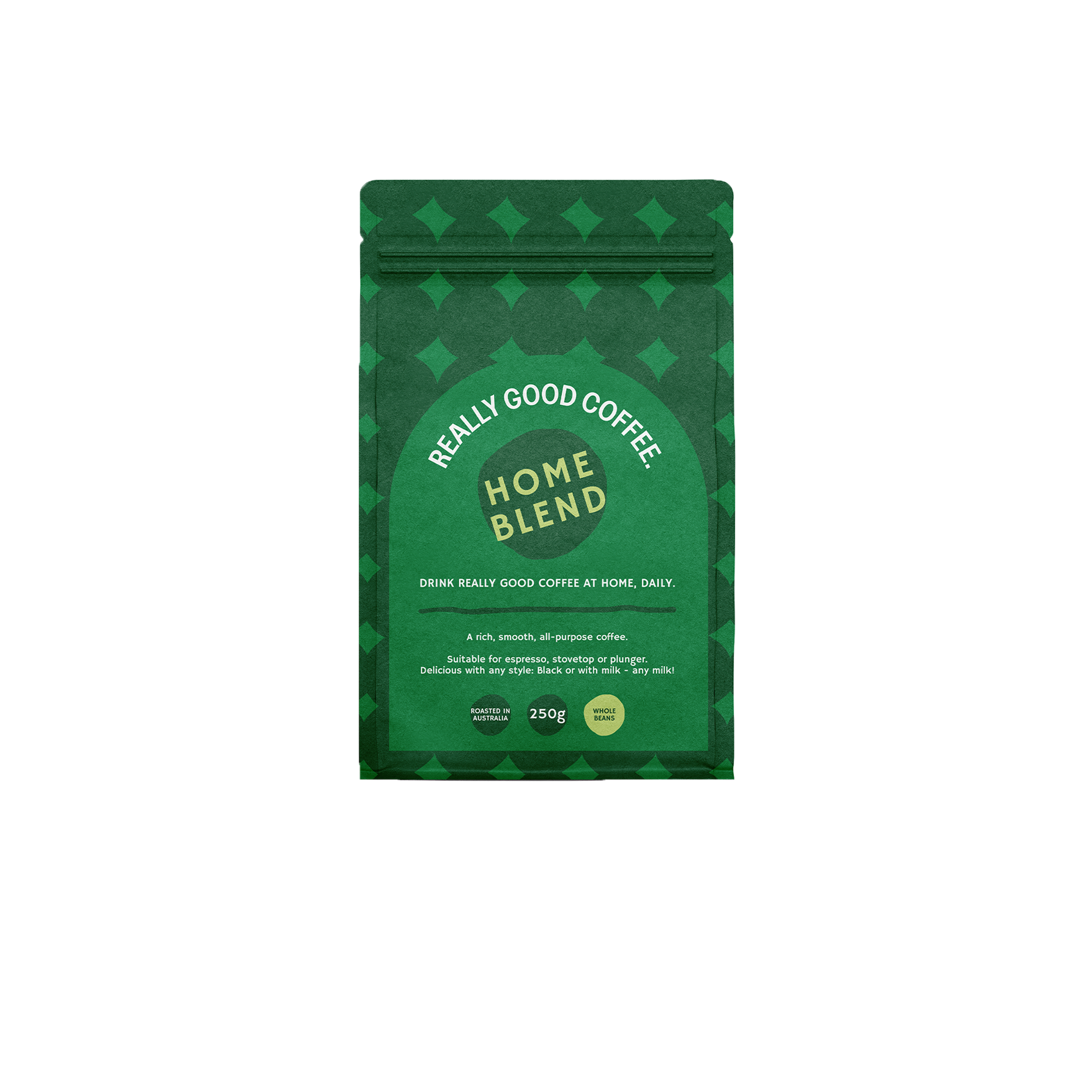 Really Good Coffee Home Blend Beans 250g