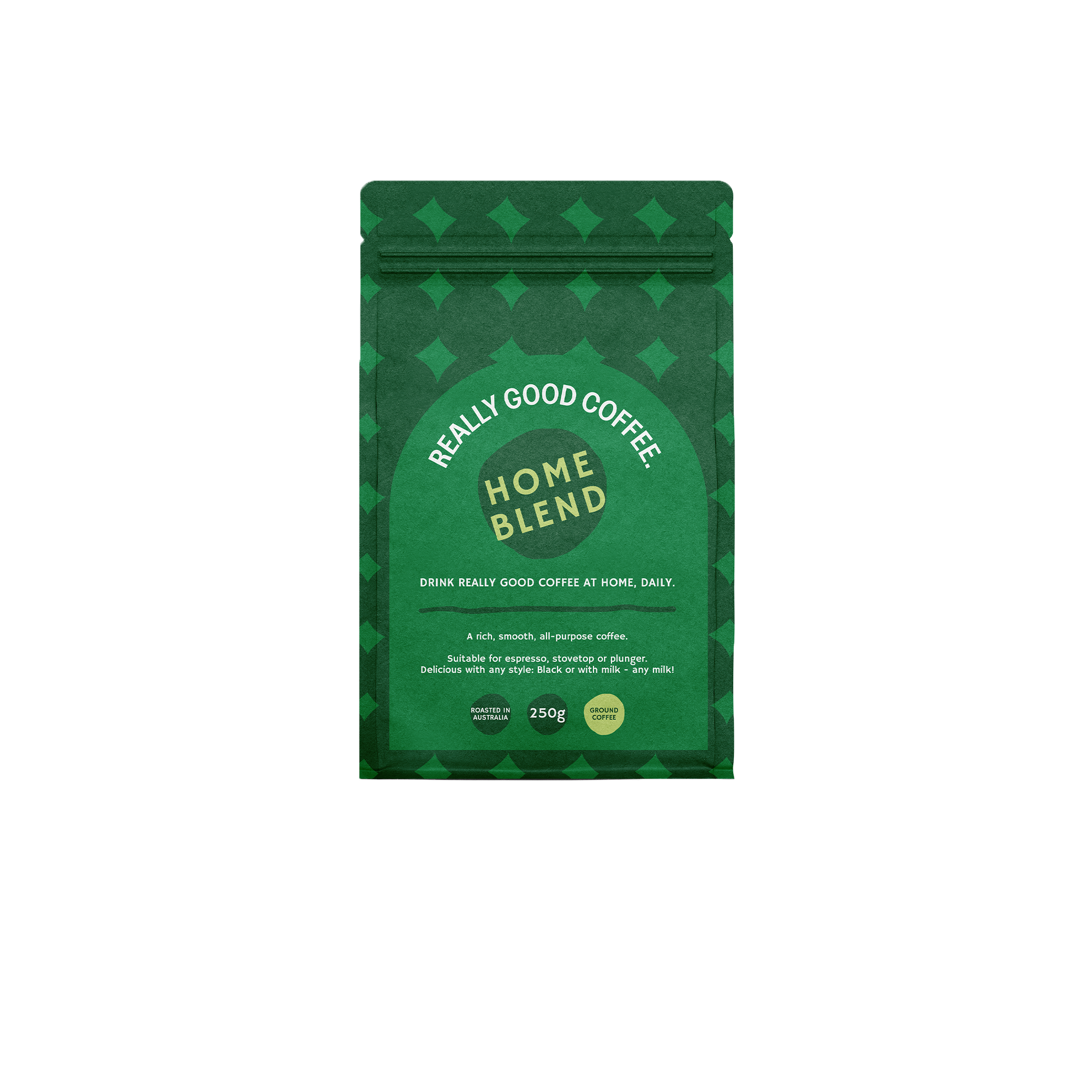 Really Good Home Blend Coffee Ground 250g