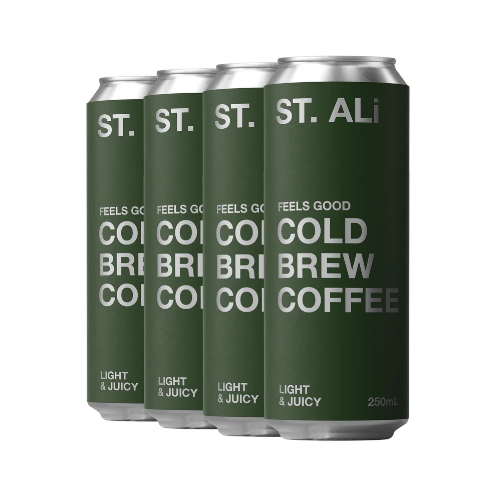 ST. ALi Cold Brew Coffee Feels Good 250ml (Pack of 24)