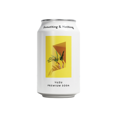 Something & Nothing Yuzu Premium Soda 330ml (Pack of 12)