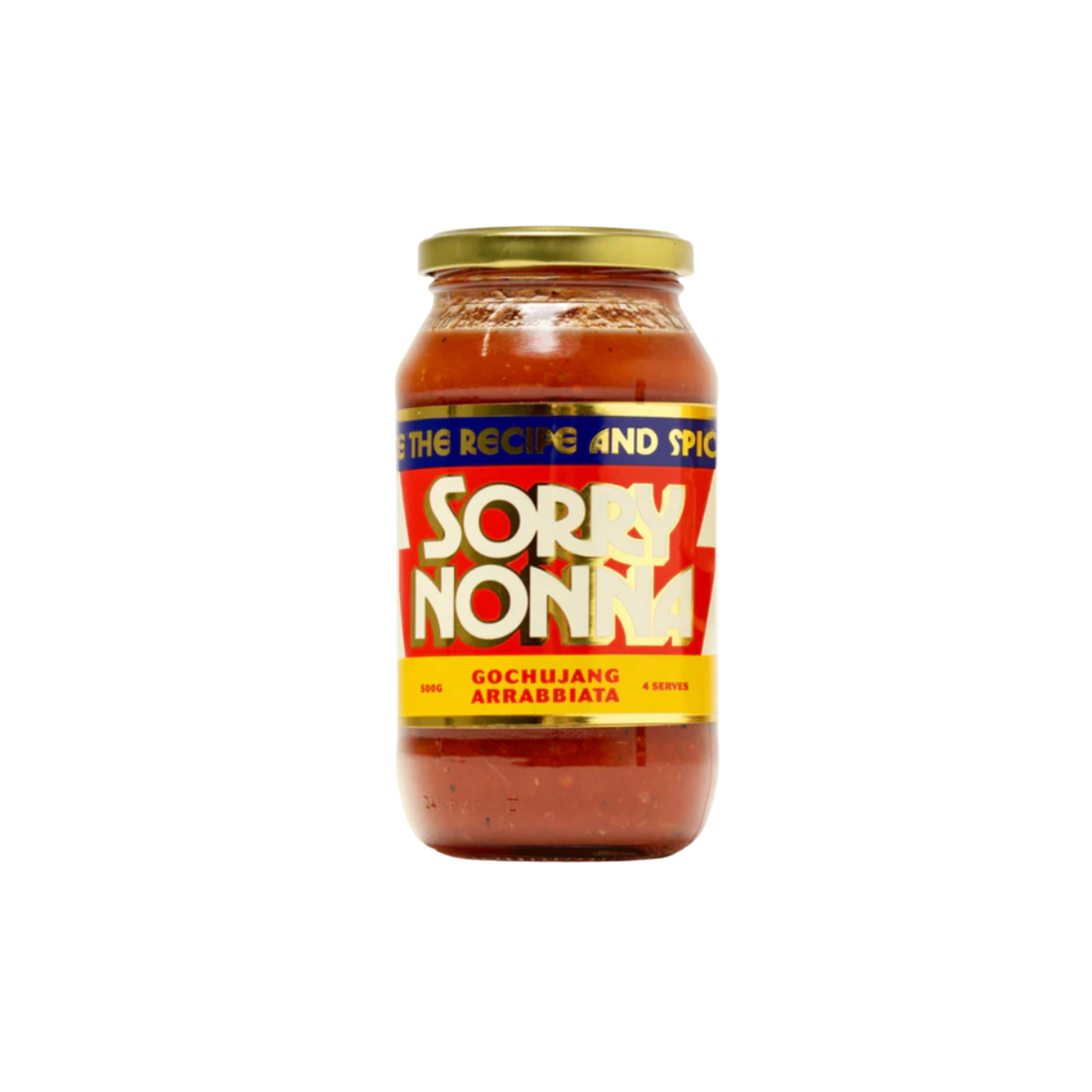 Sorry Nonna Gochujang Arrabbiata 500g