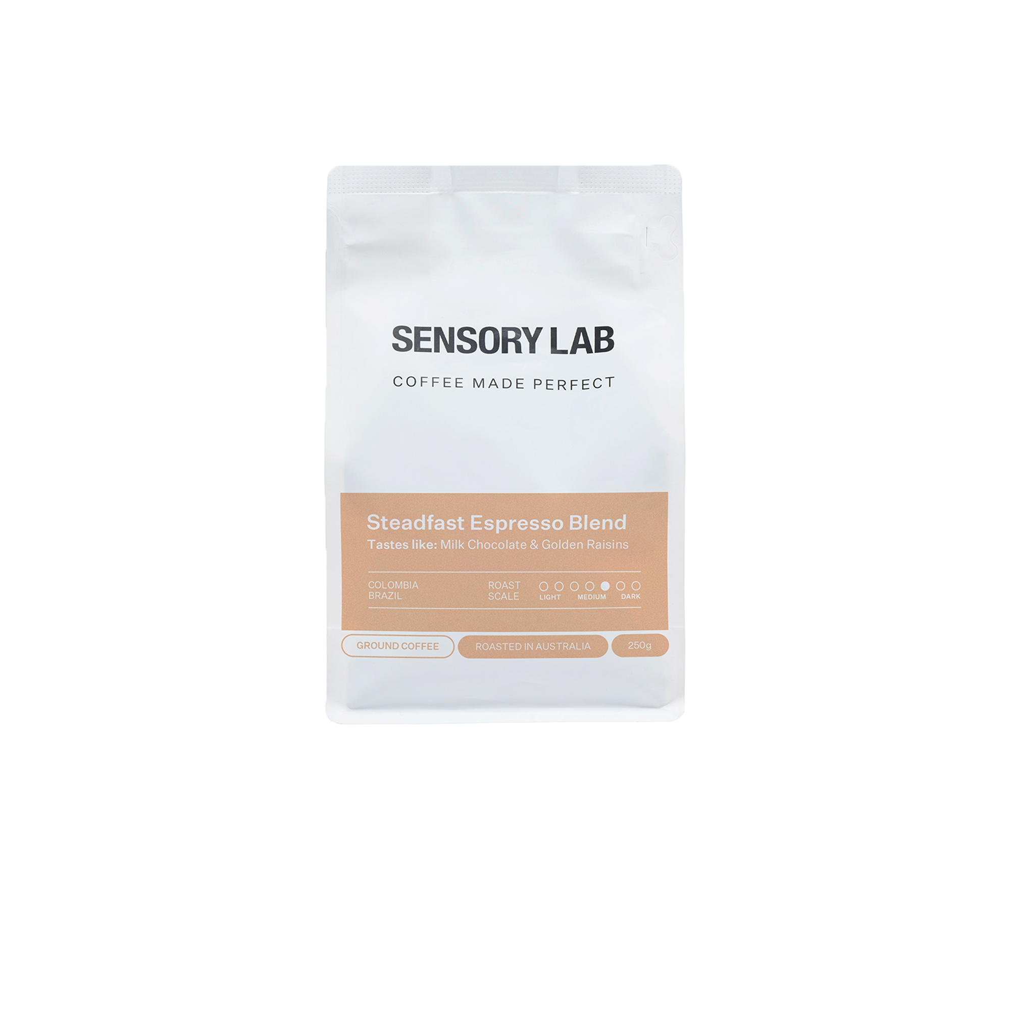 Sensory Lab Coffee Ground Steadfast 250g