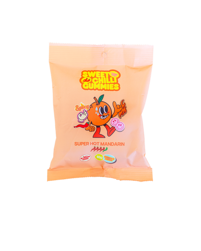 Sweet Chilli Gummies Super Hot Mandarin 90g