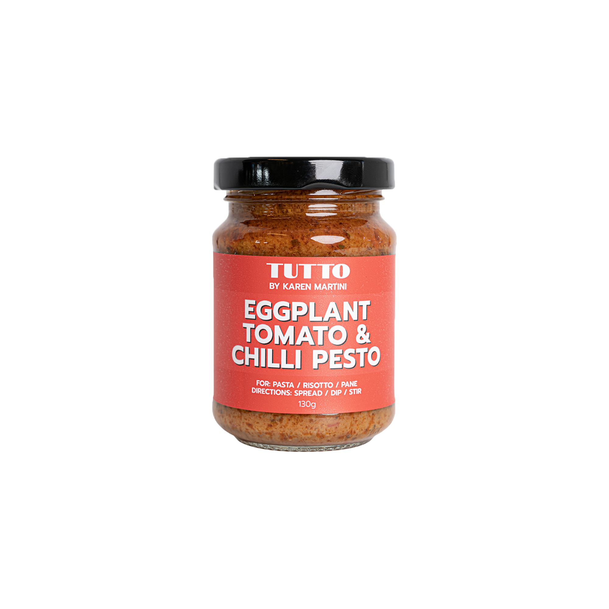 Tutto Eggplant Tomato & Chilli Pesto 130g