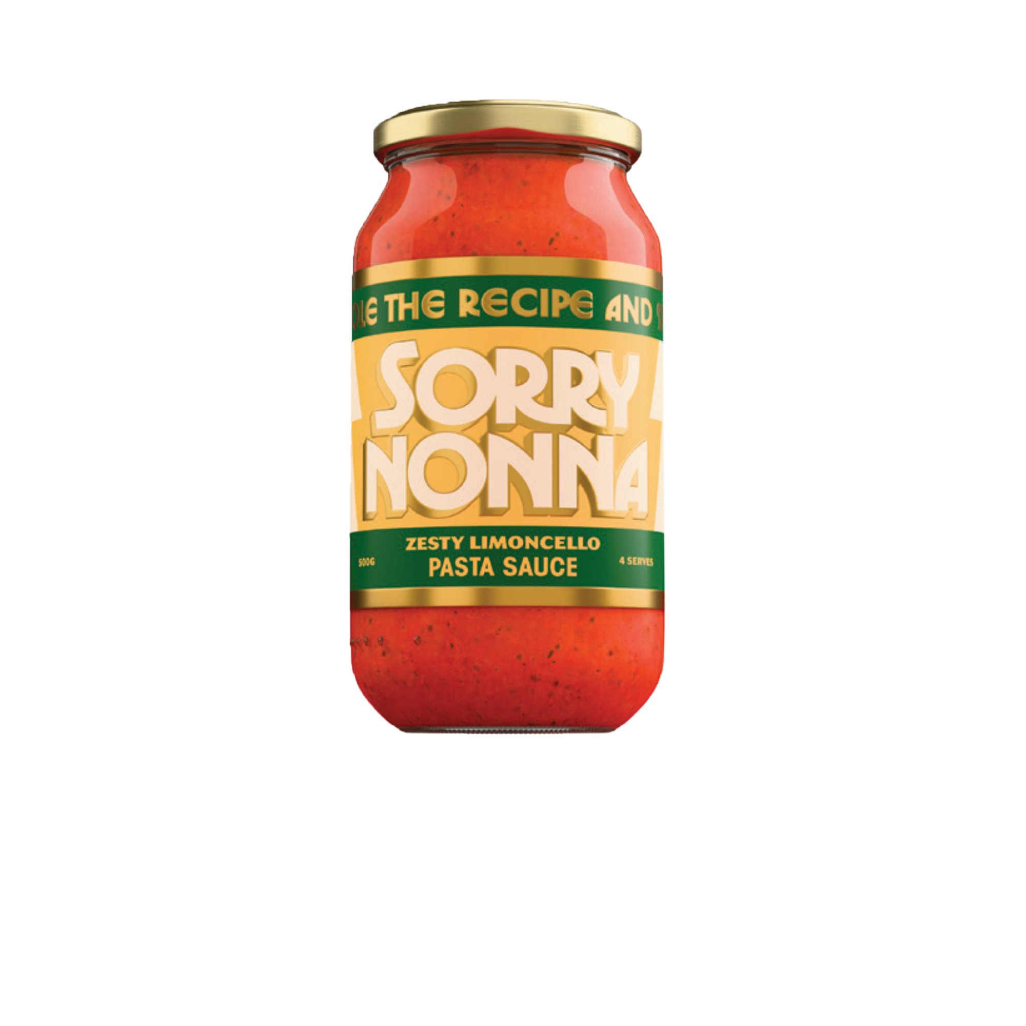 Sorry Nonna Zesty Limoncello Pasta Sauce 500g